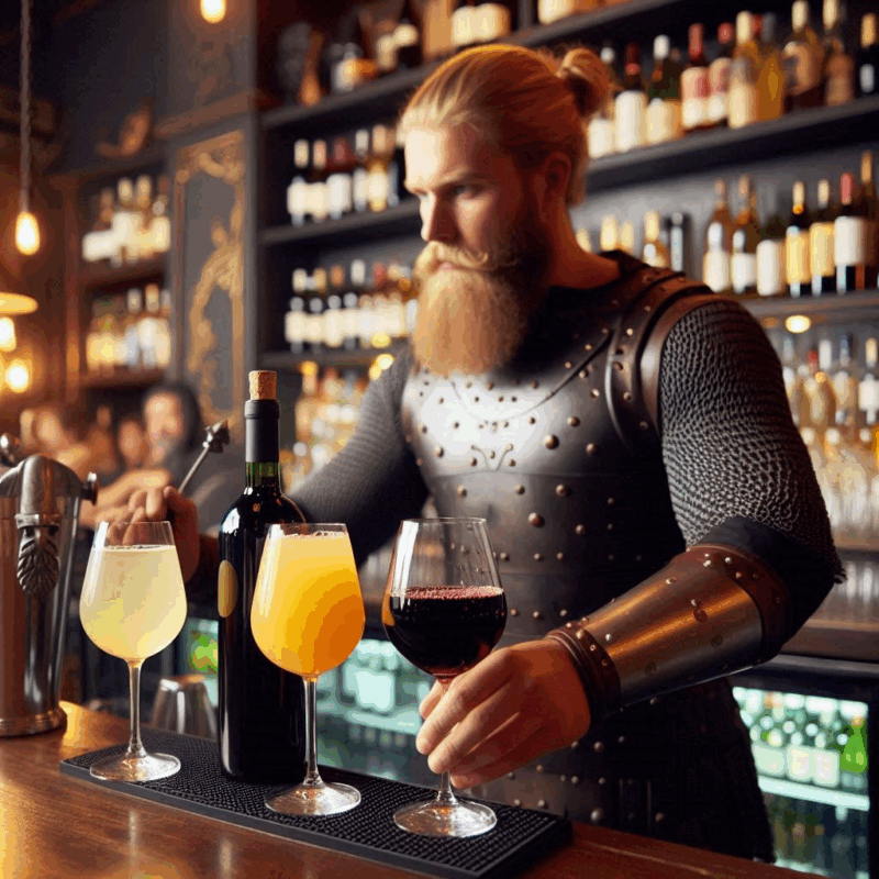 Frozé und Frozen Vino – rosa- und goldfarbene Weinslushies elegant serviert in Weingläsern auf einem Sommertisch