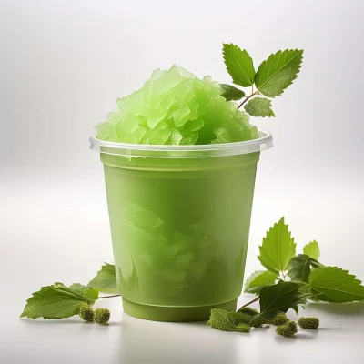 Monsterlush™ Waldmeister Slush-Sirup mit grünem Deckel und intensivem, natürlichem Waldmeisteraroma