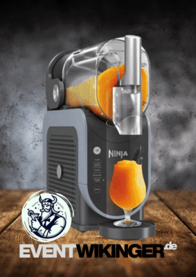 Ninja Slushi FS301EU Slush-Eis-Maschine in Blau-Grau mit 2,5 Liter Fassungsvermögen und WhisperChill-Kompressor