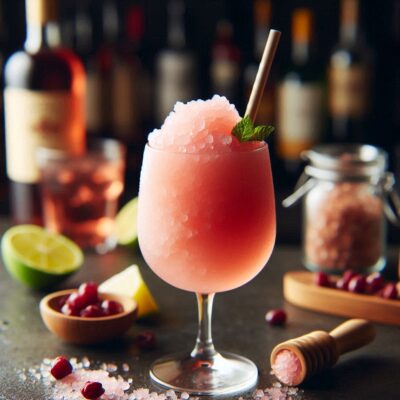 Frosé Frozen Roséwein in Glas serviert – Eventwikinger Sommergetränk für Partys und Hochzeiten in Nordrhein-Westfalen