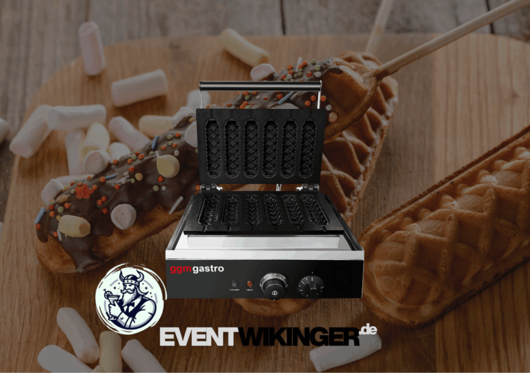 Waffeleisen für Waffeln am Stiel zur Miete – perfekt für Events in NRW