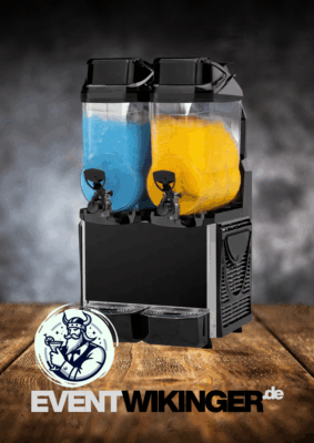 Speedymaxx 2 Infinity Slushmaschine mit 2 Kammern à 12 Liter – für Slush & Frozen Cocktails