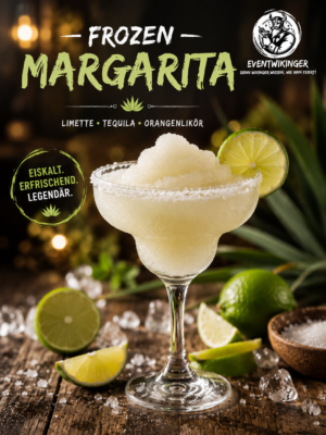Frozen Margarita Cocktail in Slush Konsistenz