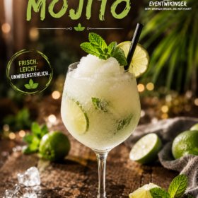 Frozen Margarita Cocktail in Slush Konsistenz