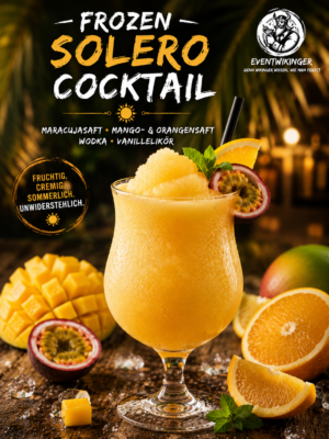 Frozen Solero Cocktail in Slush Konsistenz